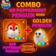 🔥 Combo – NFR Peppermint Penguin + N3on Golden Penguin Pet/Trusted Store!!