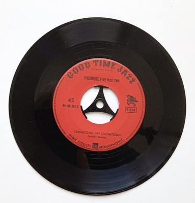 FIREHOUSE FIVE PLUS TWO,Chinatown,my Chinatown Runni Single Vinyl Good Time JAZZ