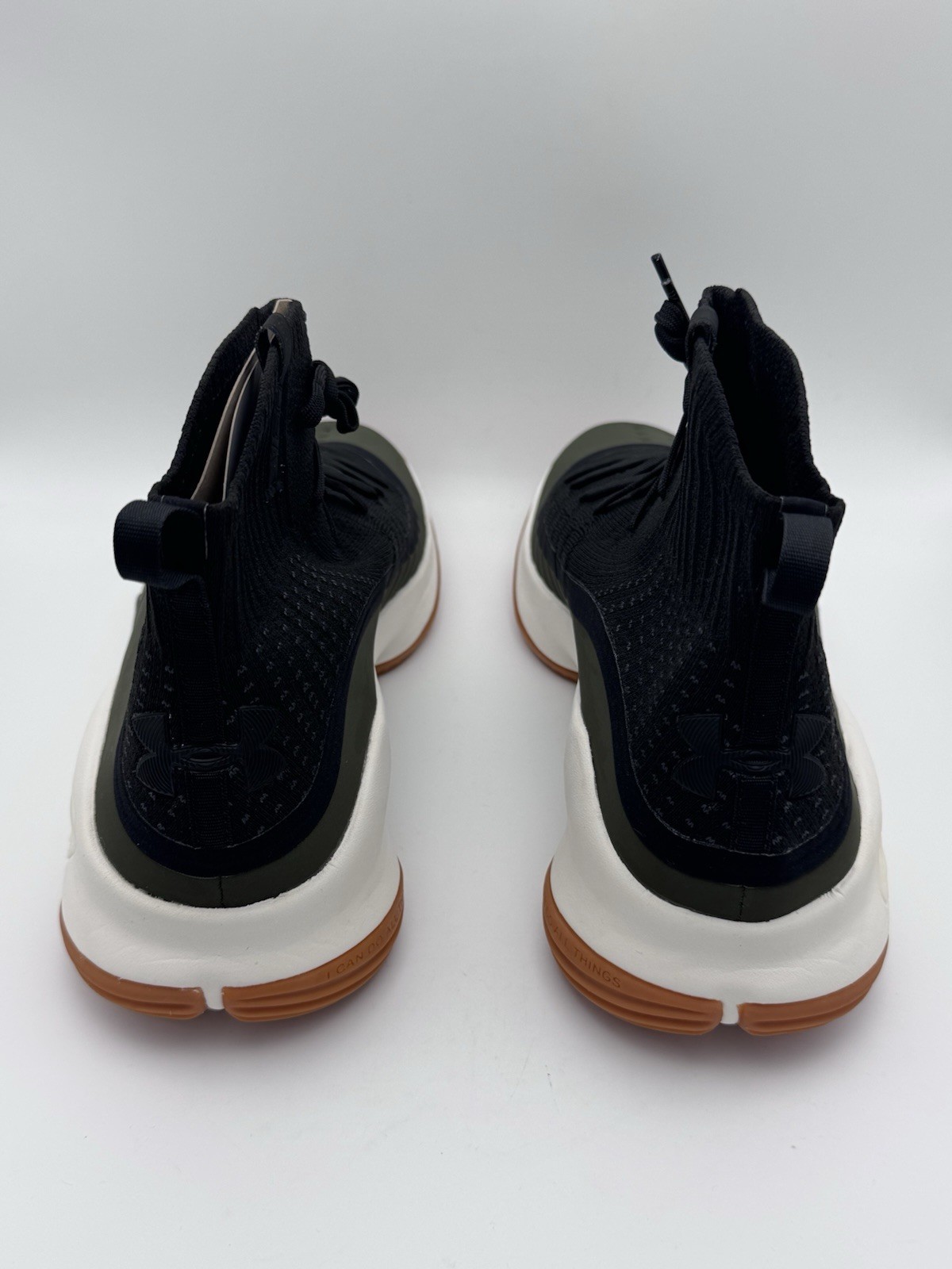 Under Armour Curry 4 Retro Stephen Black Green Men UK 11 Basketball 1298306-008 image 8