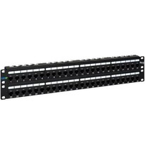 ICC ICC-ICMPP0486B PATCH PANEL- CAT 6A- 48-PORT- 2 RMS