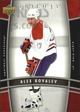 2006-07 Upper Deck Trilogy #54 Alex Kovalev - HKY