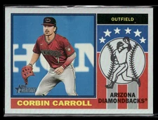 Corbin Carroll - 2025 Topps Heritage 1976 Player Icons Holographic #76PI-10