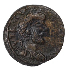 Judaea Gaza Septimius Severus 193-211 AD AE27 Roman Provincial Coin