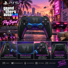 *Presale* GTA 6 Limited Edition DualSense Sony PS5 Controller 🔥Black🔥