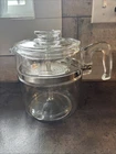 Vintage Pyrex Flameware Model 7759  9 C Percolator Coffee Pot  VGC Complete.