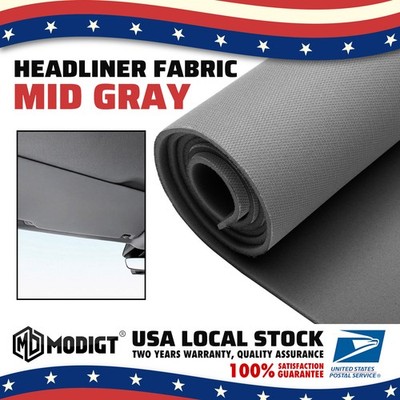 New Flat Knit Headliner Fabric with Foam Backing for Car Ceiling Roof Fabric