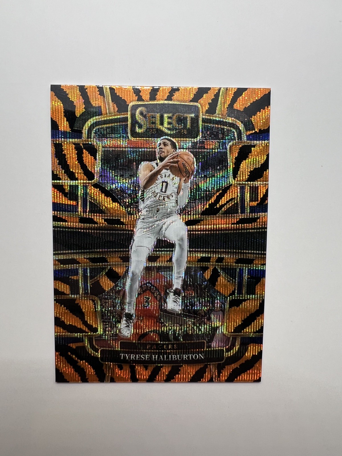 2023-24 Select Concourse Level Tyrese Haliburton - Pacers #29 Tiger Stripe!