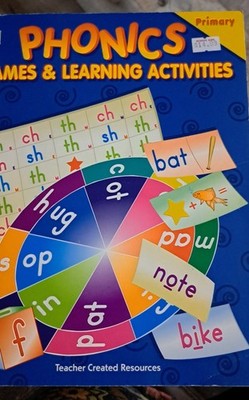 Phonics - Games and Learning Activities Paperback Sandy Turly Grades 1-4