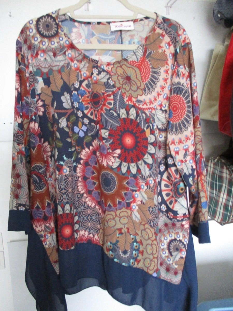 Belle Chemise, tunique SYM, neuve - Taille 48