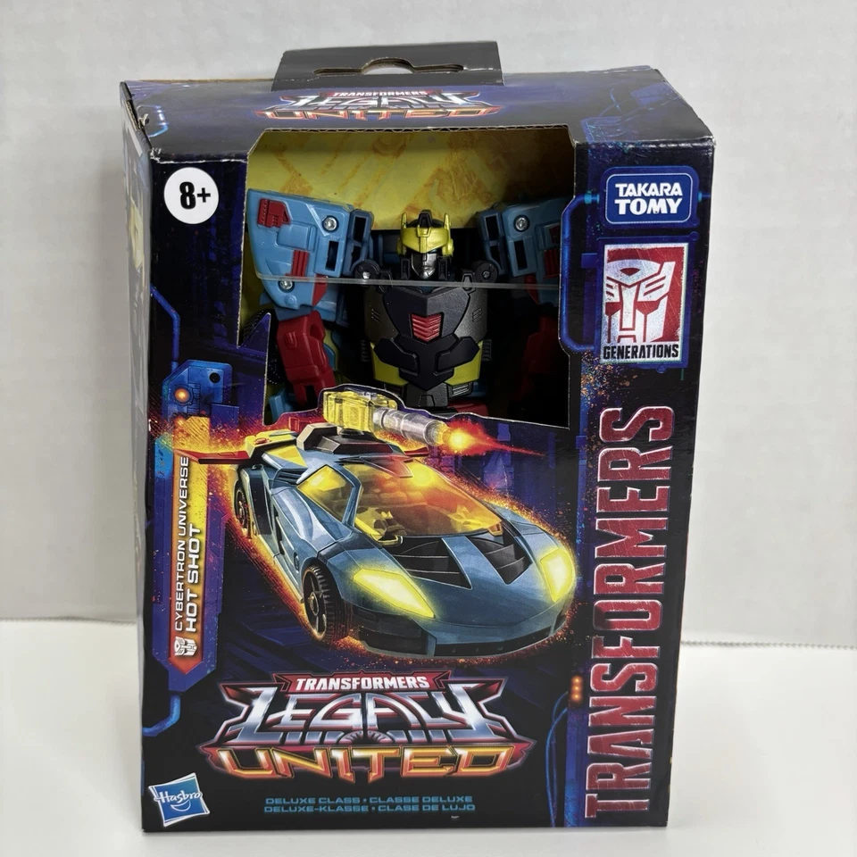 Transformers Legacy United Deluxe Class Set Of 2 Hot Shot & Nucleous Figures New - Image 3 of 4