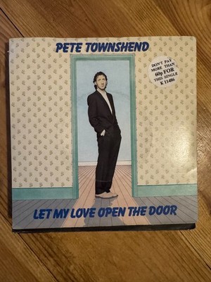Pete Townshend - Let My Love Open The Door - 1980 UK Rock 7'' vinyl record