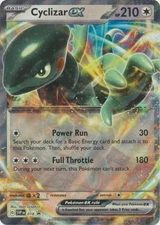 CYCLIZAR EX SVP018 SCARLET & VIOLET POKEMON (PROMO ULTRA RARE, NM)