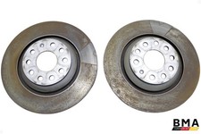 Audi RS3 8V Rear Left & Right Brake Disc Rotors Set of 2 2017 - 2020 OEM