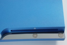 PS3 Playstation3 SPLASH BLUE Console CECH-3000B 320GB Tested System 02