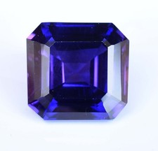 Natural Purple Blue Montana Sapphire 14.35 Ct Certified Flawless Loose Gemstone