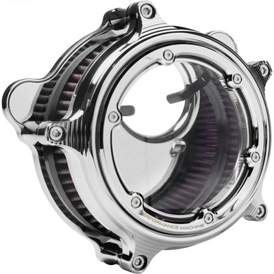 Performance Machine Vision Air Cleaner - Chrome - XL 0206-2159-CH