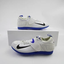 Nike Pole Vault Elite Track Cleat Men's White/Blue New without Box