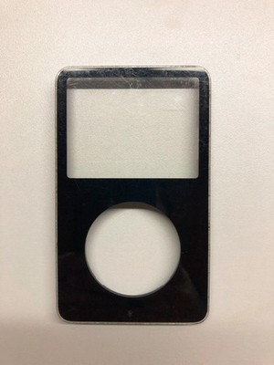 Apple iPod Classic Front aus Kunststoff in schwarz - Rahmen Gehäuse