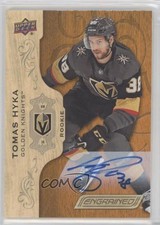 2018-19 Upper Deck Engrained Rookies Auto Tomas Hyka #92 Auto 0q7o
