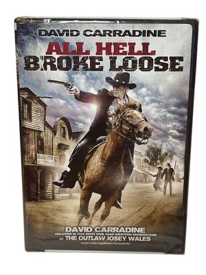 All Hell Broke Loose (DVD, 2009) David Carradine NEW SEALED
