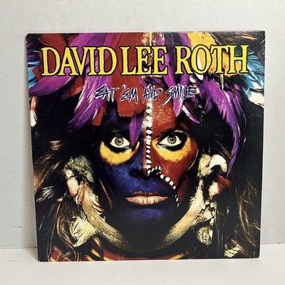 David Lee Roth Eat 'Em and Smile LP Album 1986 WB Label 9 25470 NM Van Halen