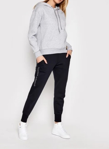 Under Armour Womens Joggers Rival Fleece Track Sweatpants Black Loose Fit XS - Picture 8 of 8