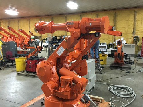 ABB 4400 Robot, ABB Robot, ABB S4C+ controller, Fanuc Robot, Motoman Robot - Picture 1 of 8