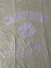 Camp High Collective Shirt East Coast Psychonauts Size Small Rare T-Shirt Merch