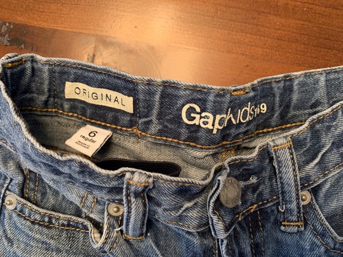 Gap Kids Boys Size 6 Regular / Original Jeans - Picture 2 of 4