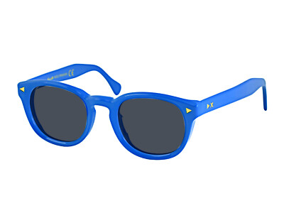 XLAB Sunglasses mod. PANAMA  BLUE / POLARIZED SMOKE