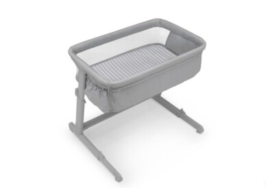 Delta Children Simmons Kids Dream Bedside Bassinet with Zip-Down