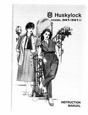 Husqvarna Viking Huskylock 341 341D User Owners Manual Reprint