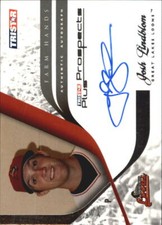2008 TRISTAR Prospects Plus Farm Hands Autographs #FHJL Josh Lindblom - NM-MT