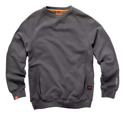 Herren Scruffs Eco Worker Sweatshirt Pullover Warm Pullover Größen XS bis 3XL
