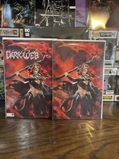 🔥🕷 Dark Web #1  Skan Srisuwan Trade & Virgin Variant Set Goblin Queen NM+