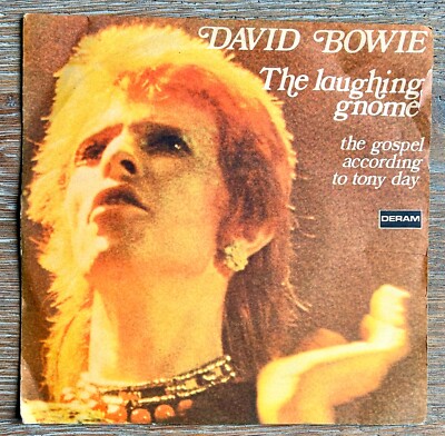 David Bowie Laughing Gnome 7\" イタリア Deram David Bowie Laughing Gnome 7