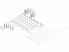 Fifth Wheel Trailer Hitch Mount Kit 1SDG62 for C10 Pickup C20 C30 K10 K20 K30