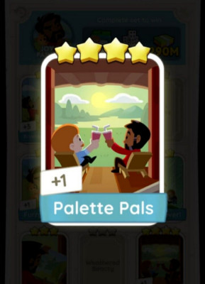 Palette pals- Monopoly_go_4  Star Sticker    fast delivery  