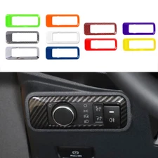Central Headlight Switch Button Cover Trim Bezel For Ford Bronco 2021 2022 2023+