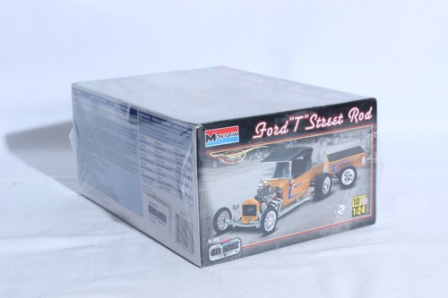Monogram Ford Model T Custom Street Rod mit Anhänger 1/24 Bausatz 85-4336 Neu Sealed - Bild 3 von 4