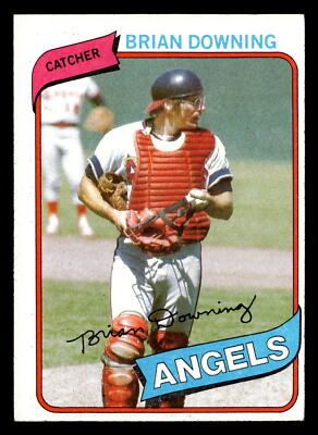 1980 Topps Brian Downing #602 EX-MT California Angels