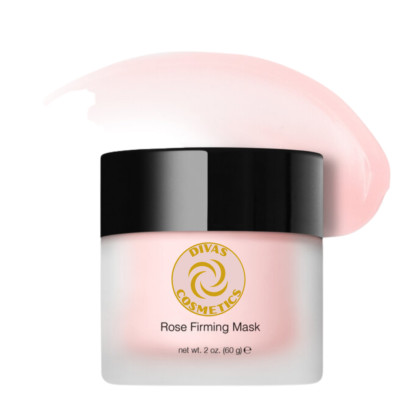 NEW* Divas Cosmetics Rose Firming Face Mask 2.20 oz ~Fast Free Shipping