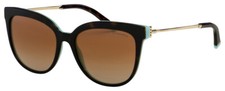 Authentic TIFFANY CO. TF 4176 81343B HAVANA BLUE / BROWN GRADIENT 55mm