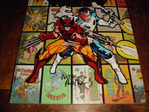 VINTAGE MARVEL UNIVERSE STICKER ALBUM SIGNED BY ARTHUR ADAMS RARE AVENGER M 1986 - Picture 19 of 21