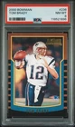 2000 BOWMAN #236 TOM BRADY ROOKIE RC PSA 8 GOAT MVP HOF