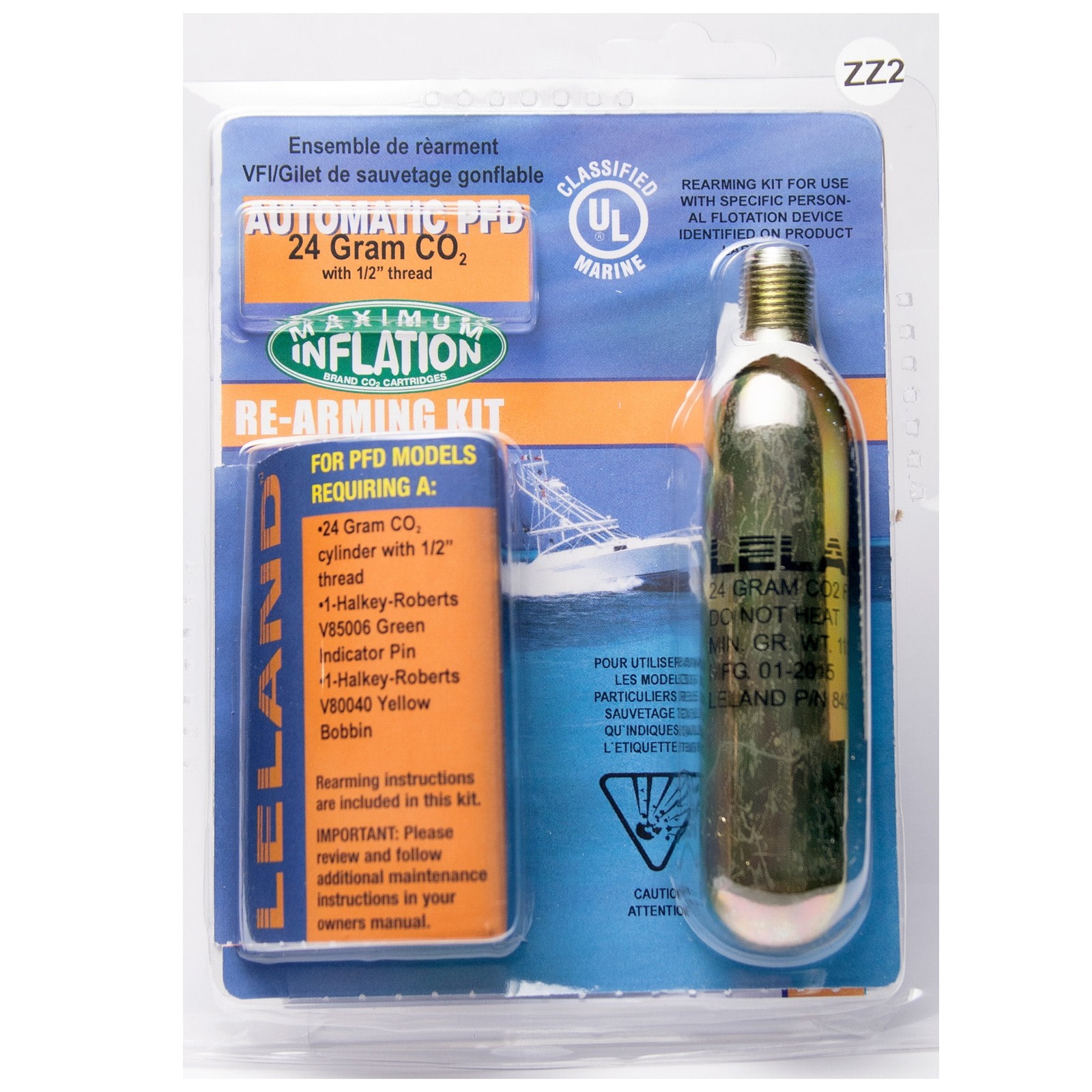 Комплект для переноски часов First Watch V90000-84204Z Leland с максимальной регулировкой давления K 24g Auto 1/2