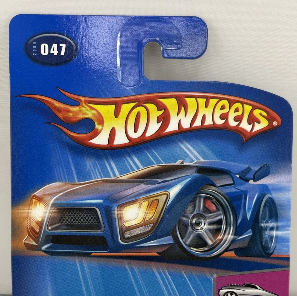 Hot Wheels 2004 primeras ediciones 47/100 plateado Hardnoze Cadillac V-16 Concept. Nuevo Foto 2 de 4