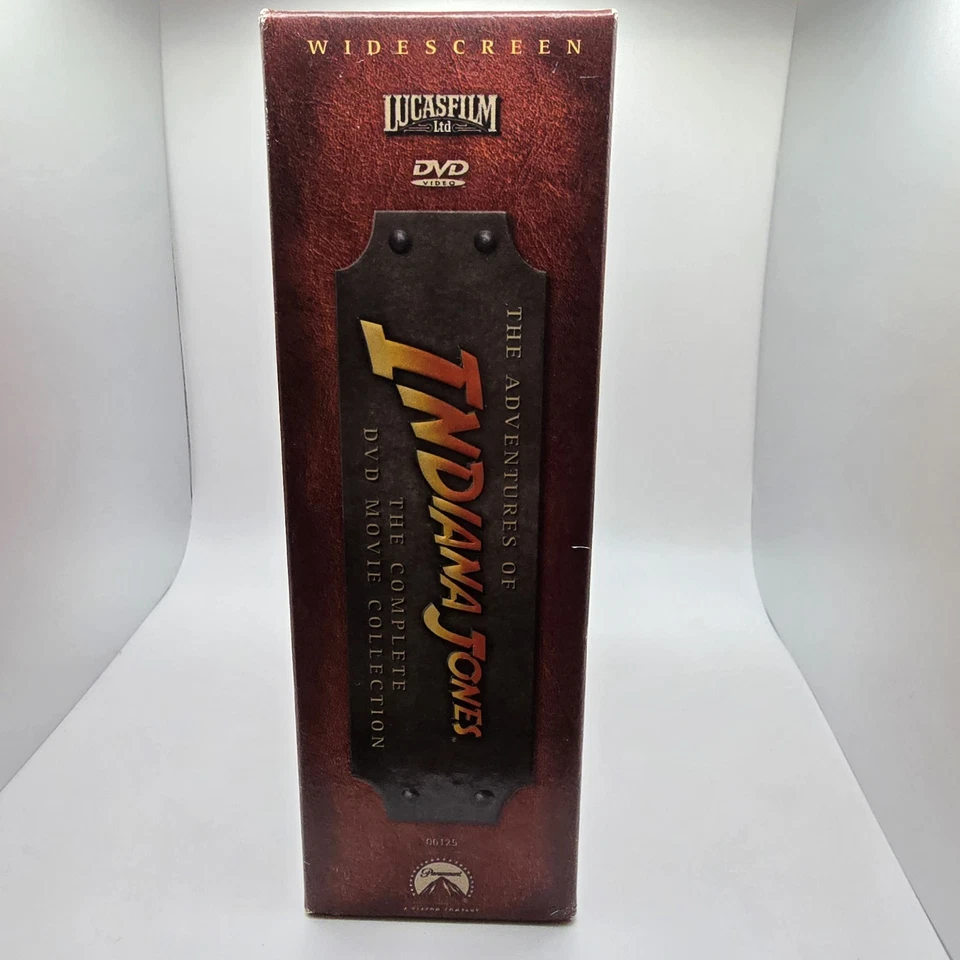 The Adventures of Indiana Jones Complete 4 DVD Set Movie Box Set Collection - Image 3 of 4