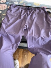 Hanes Women's Comfort Fit Straight-Leg Scrub Pants HSW103 Size 3XL Lilac NWT