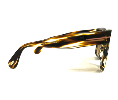 Tom Ford Sunglasses Elvira TF1217 55F Havana Butterfly w  display picture 3